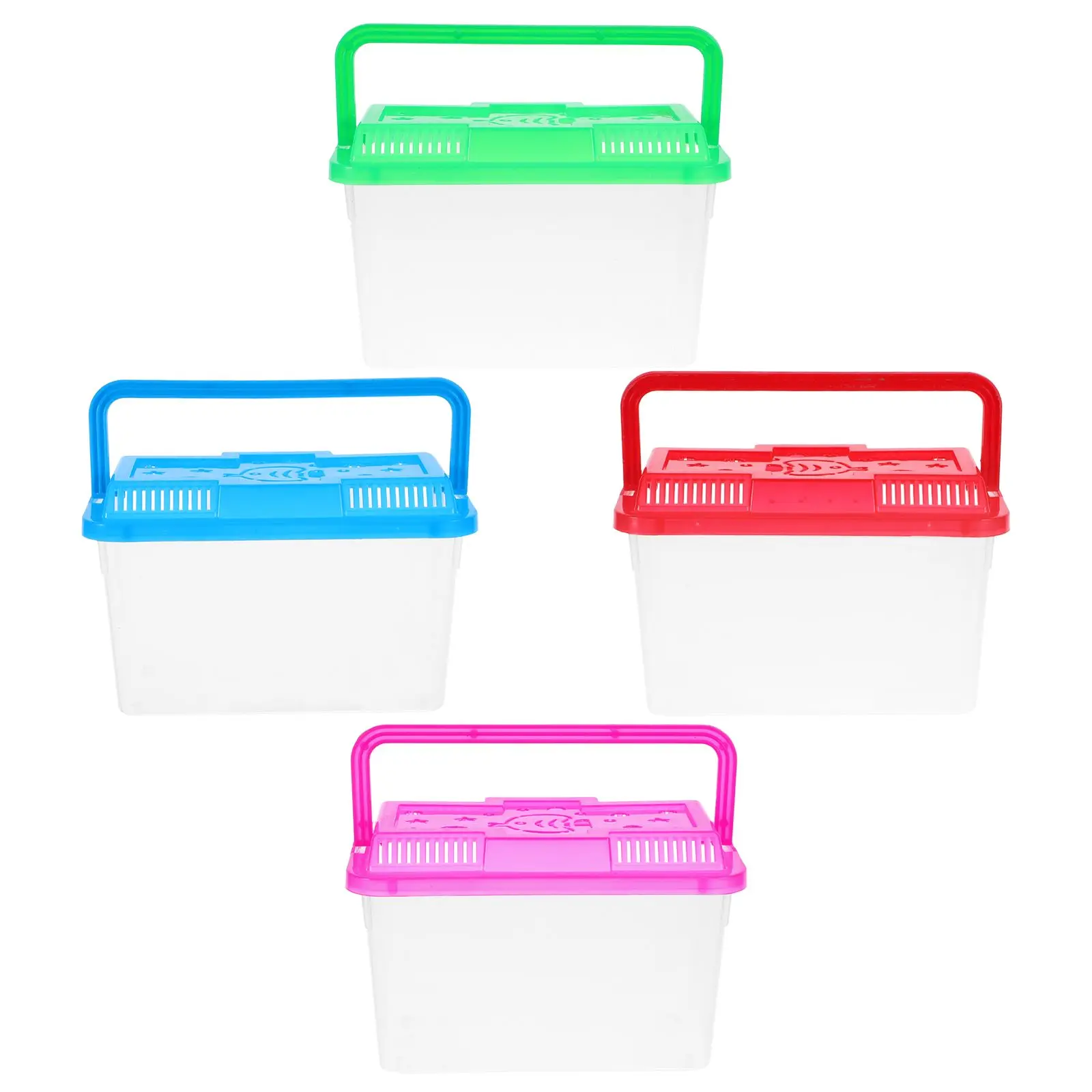 Portable Tank Pet Box Mini Aquarium Accessories 4 Pcs Transparent Travel Container Office Desk Plastic Breeding Box For Fish
Portable Tank Pet Box Mini Aquarium Accessories 4 Pcs Transparent Travel Container Office Desk Plastic Breeding Box For Fish