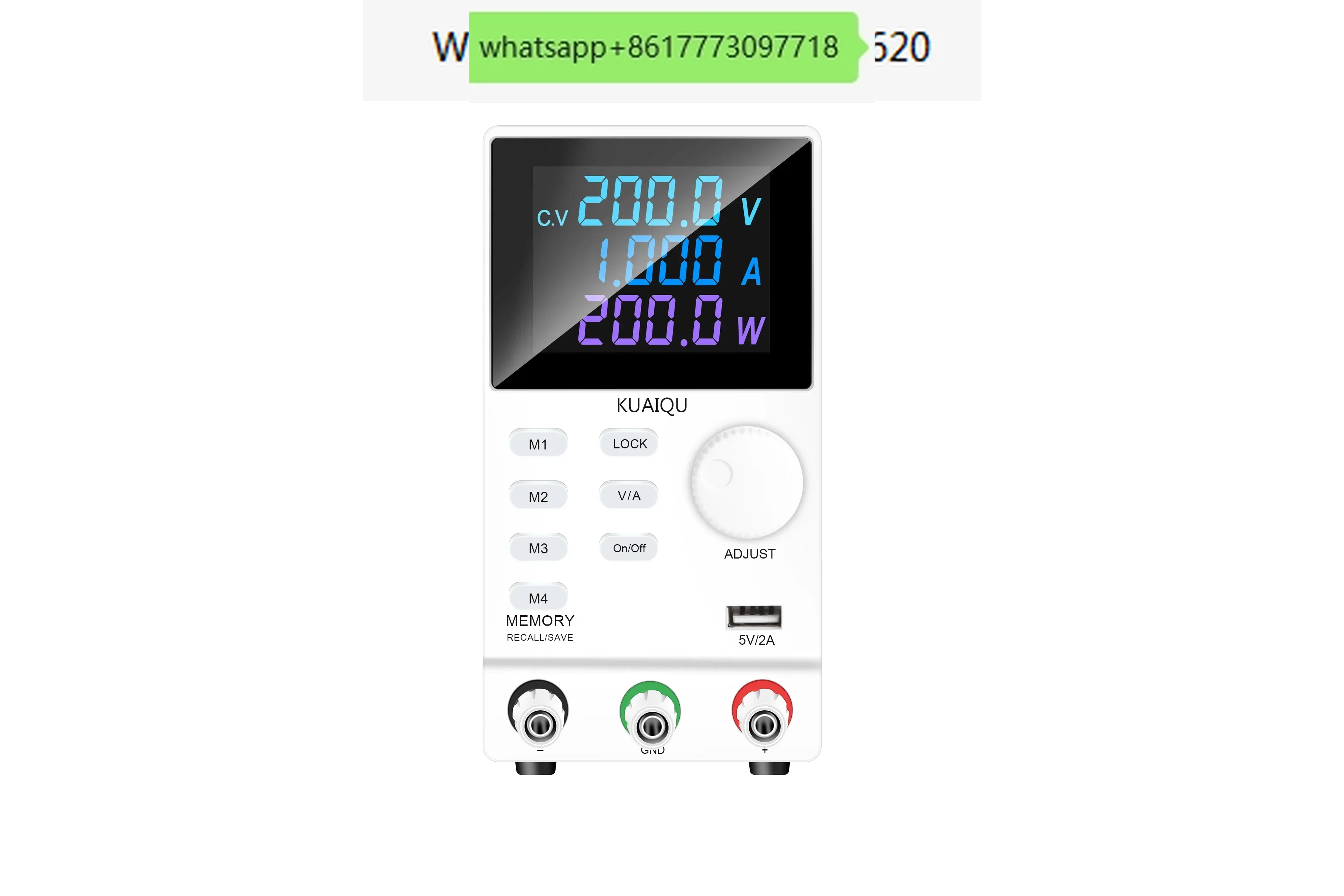 Adjustable DC Stable Current Power Supply SPPS605D Programmable Storage 24V5A10A Maintenance and Testing Aging
Adjustable DC Stable Current Power Supply SPPS605D Programmable Storage 24V5A10A Maintenance and Testing Aging