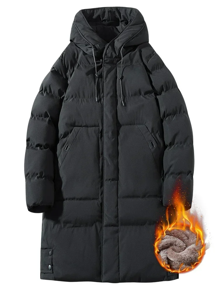 LIBIELIY Men's Long Parka Thick Cotton Padded Thermal Parkas Winter Warm Jacket Fleece Liner Hooded Windbreaker Parkas Coat Plus
LIBIELIY Men's Long Parka Thick Cotton Padded Thermal Parkas Winter Warm Jacket Fleece Liner Hooded Windbreaker Parkas Coat Plus