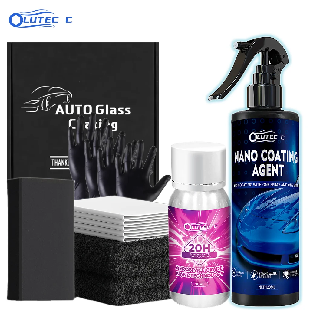 20H автомобильное керамическое покрытие 30 мл + нано-покрытие 120 мл комплект, ремонт автомобильных царапин, глянцевый лак, глубокий блеск, средства по уходу за автомобилем
20H автомобильное керамическое покрытие 30 мл + нано-покрытие 120 мл комплект, ремонт автомобильных царапин, глянцевый лак, глубокий блеск, средства по уходу за автомобилем