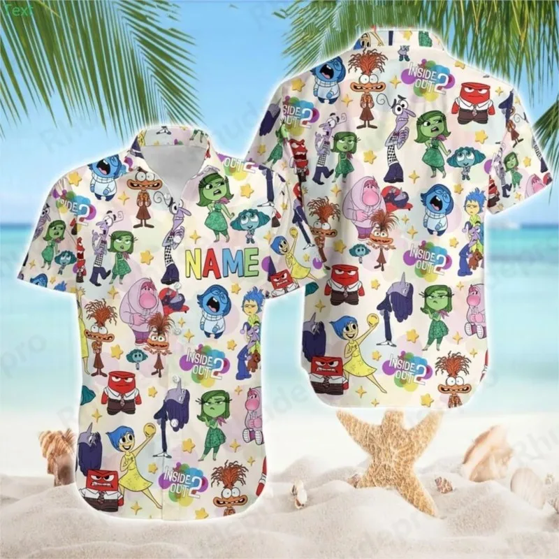 Disney Inside Out Hawaiian Shirt Men's Women's Characters Kids Hawaii Shirt Family Summer Trip Button Up Shirt
Disney Inside Out Hawaiian Shirt Men's Women's Characters Kids Hawaii Shirt Family Summer Trip Button Up Shirt