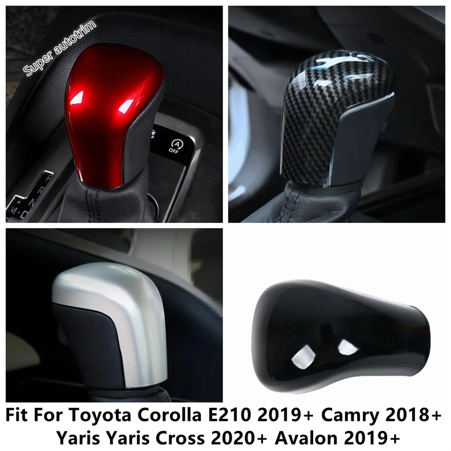 Gear Shift Head Knob Handle Cover Trim Accessories For Toyota Corolla E210 2019+ Camry 2018+ Yaris Yaris Cross 2020+Avalon 2019+
Gear Shift Head Knob Handle Cover Trim Accessories For Toyota Corolla E210 2019+ Camry 2018+ Yaris Yaris Cross 2020+Avalon 2019+