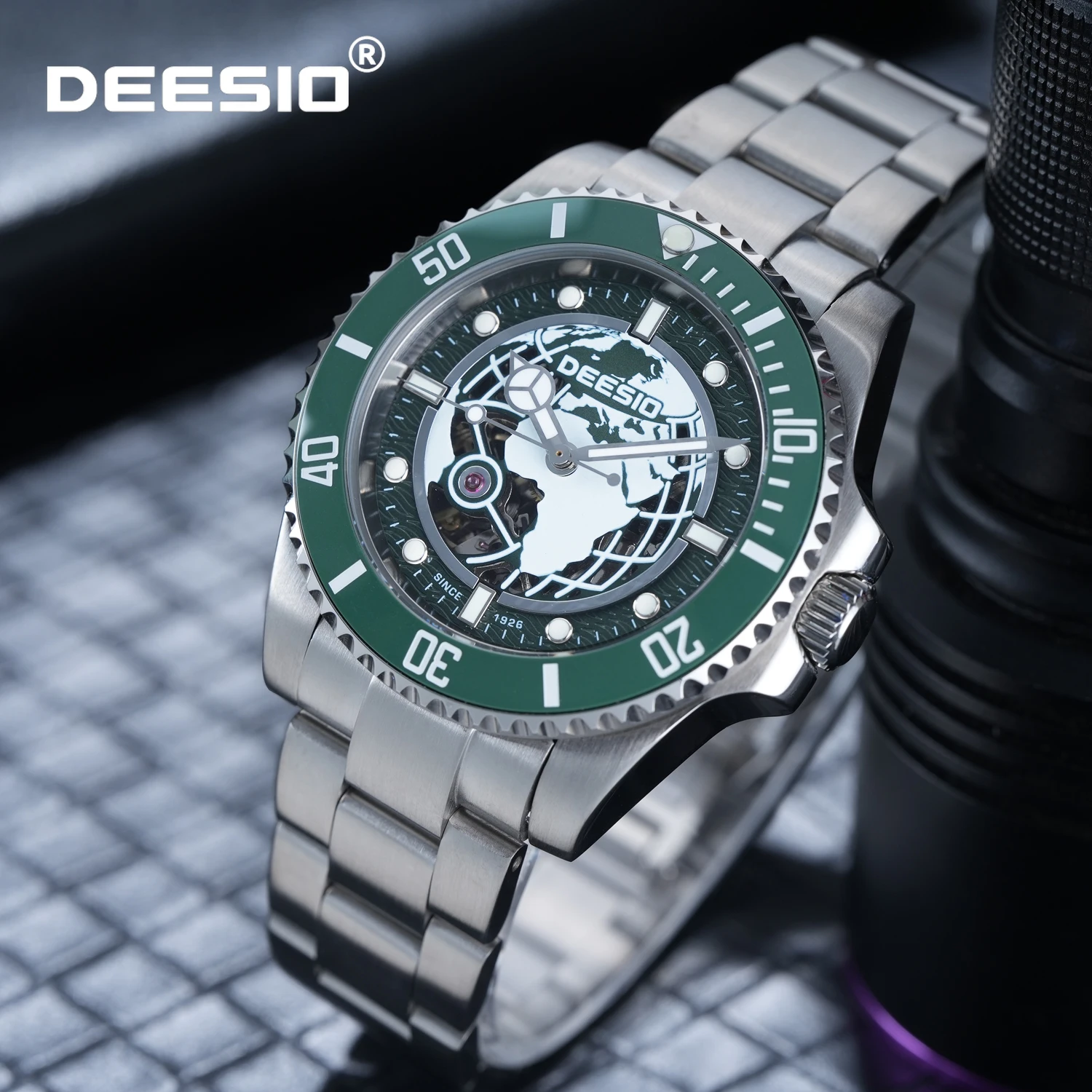 Мужские автоматические механические часы Deesio Fashion, корпус из нержавеющей стали 316L, водонепроницаемые, светящиеся, с автоподзаводом
Мужские автоматические механические часы Deesio Fashion, корпус из нержавеющей стали 316L, водонепроницаемые, светящиеся, с автоподзаводом
