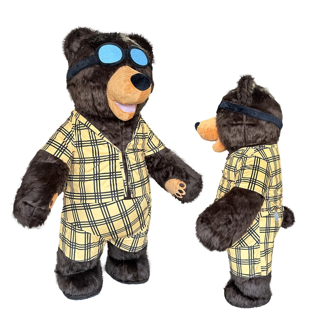 Bear Inflatable Costume Mascot Parade Adult Character Cosplay Animal Birthday Halloween Carnival Party Event Plush Set
Bear Inflatable Costume Mascot Parade Adult Character Cosplay Animal Birthday Halloween Carnival Party Event Plush Set