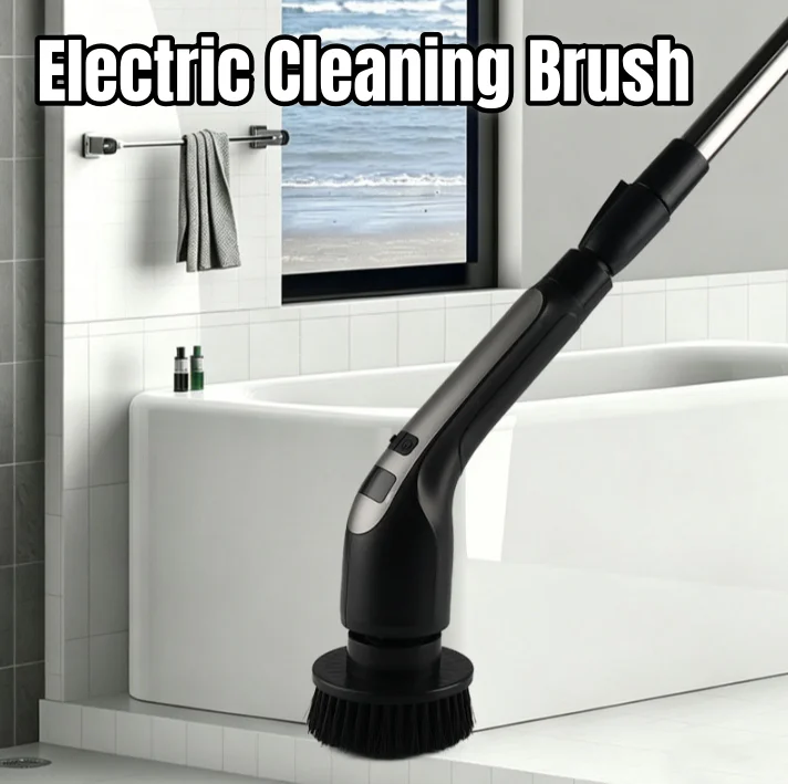 Electric Spin Scrubber, Rechargeable 2-Use Handheld Cleaning Brush with Multi-Functional Replaceable Heads for Kitchen Bathroom
Electric Spin Scrubber, Rechargeable 2-Use Handheld Cleaning Brush with Multi-Functional Replaceable Heads for Kitchen Bathroom