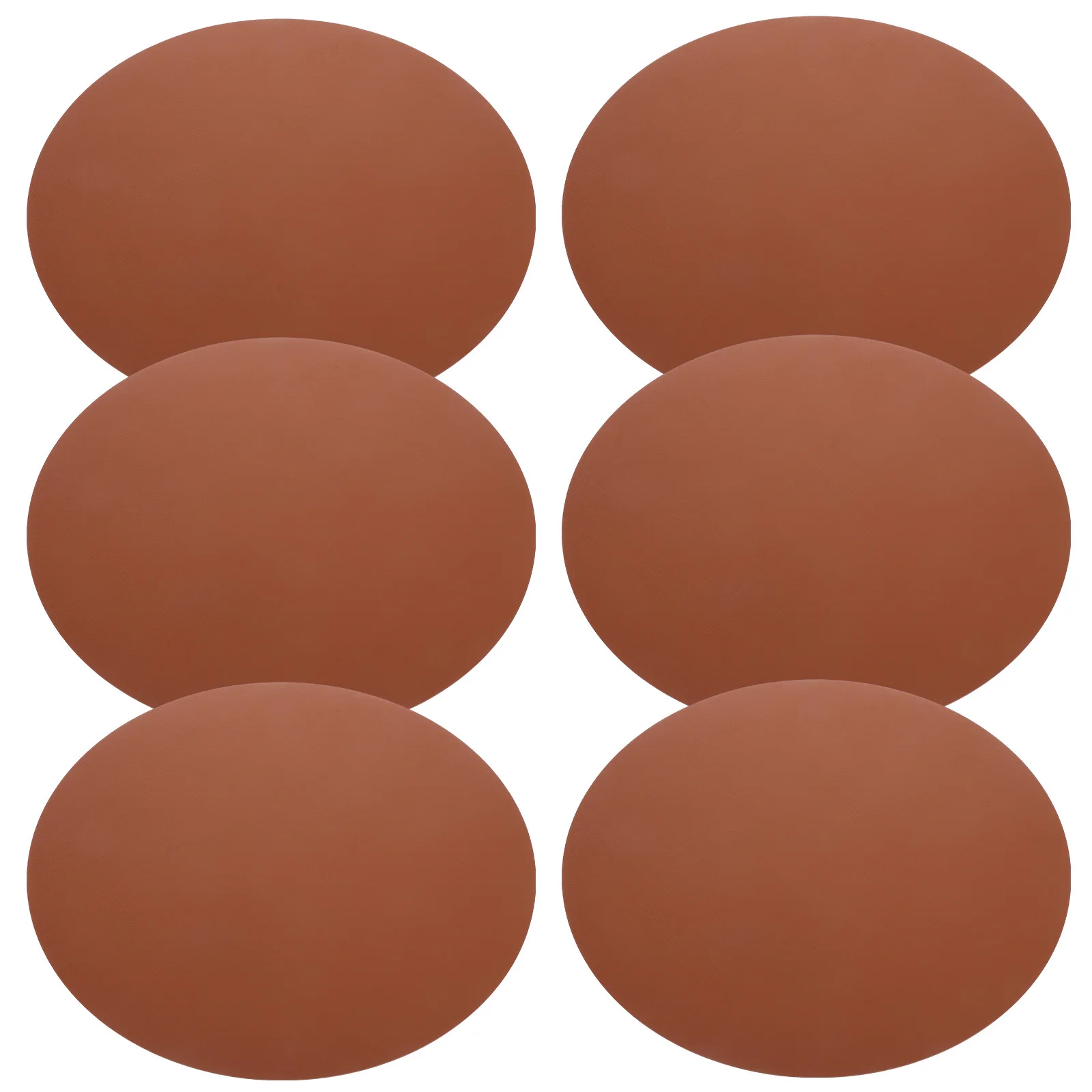 6Pcs PU Place Mats Round Washable Dining Table Mats Elegant Heat-Resistant Kitchen Decor Simple Placemats
6Pcs PU Place Mats Round Washable Dining Table Mats Elegant Heat-Resistant Kitchen Decor Simple Placemats