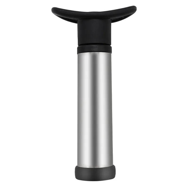 Vacuum Pumping Wine Stopper Stainless Steel Wine Saver with 2 Vacuum Bottle Stoppers Wine Fresh Keeping 14 Days
Vacuum Pumping Wine Stopper Stainless Steel Wine Saver with 2 Vacuum Bottle Stoppers Wine Fresh Keeping 14 Days