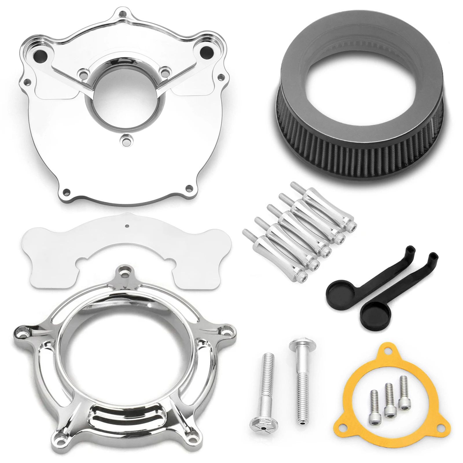 Chromed clarity Air Cleaner Intake Filter Fit For harley Touring street road electra glide king 2008-2016 Softail
Chromed clarity Air Cleaner Intake Filter Fit For harley Touring street road electra glide king 2008-2016 Softail