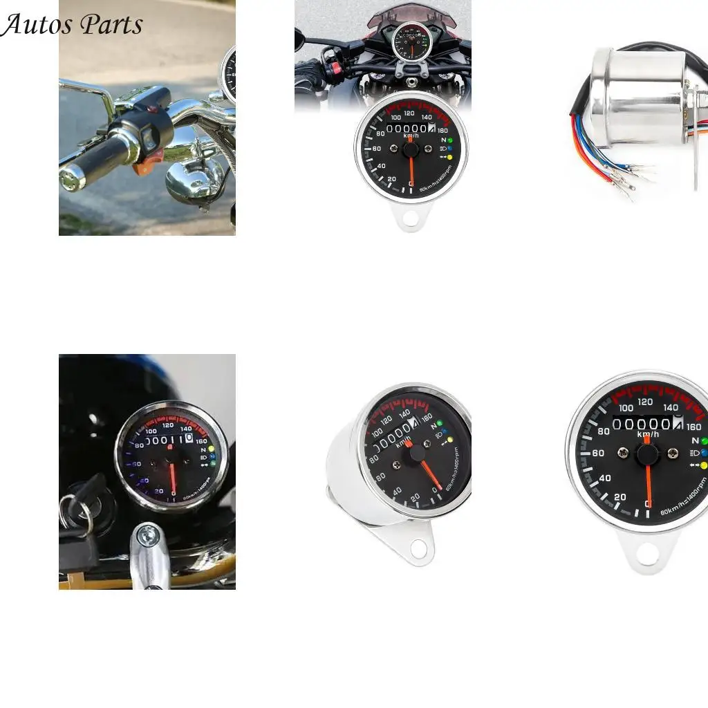 57BA Long Lasting Motorcycle Tachometer with Clear LED Display Easy to Use for Bikes
57BA Long Lasting Motorcycle Tachometer with Clear LED Display Easy to Use for Bikes