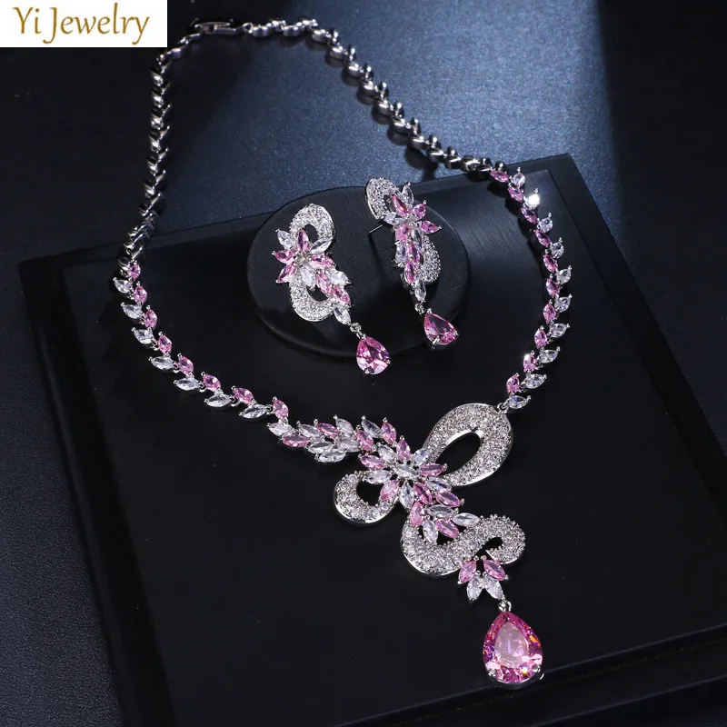 pink red purple jewelry sets zirconia luxury wedding bride dinner party women necklace earrings anniversary gift
pink red purple jewelry sets zirconia luxury wedding bride dinner party women necklace earrings anniversary gift