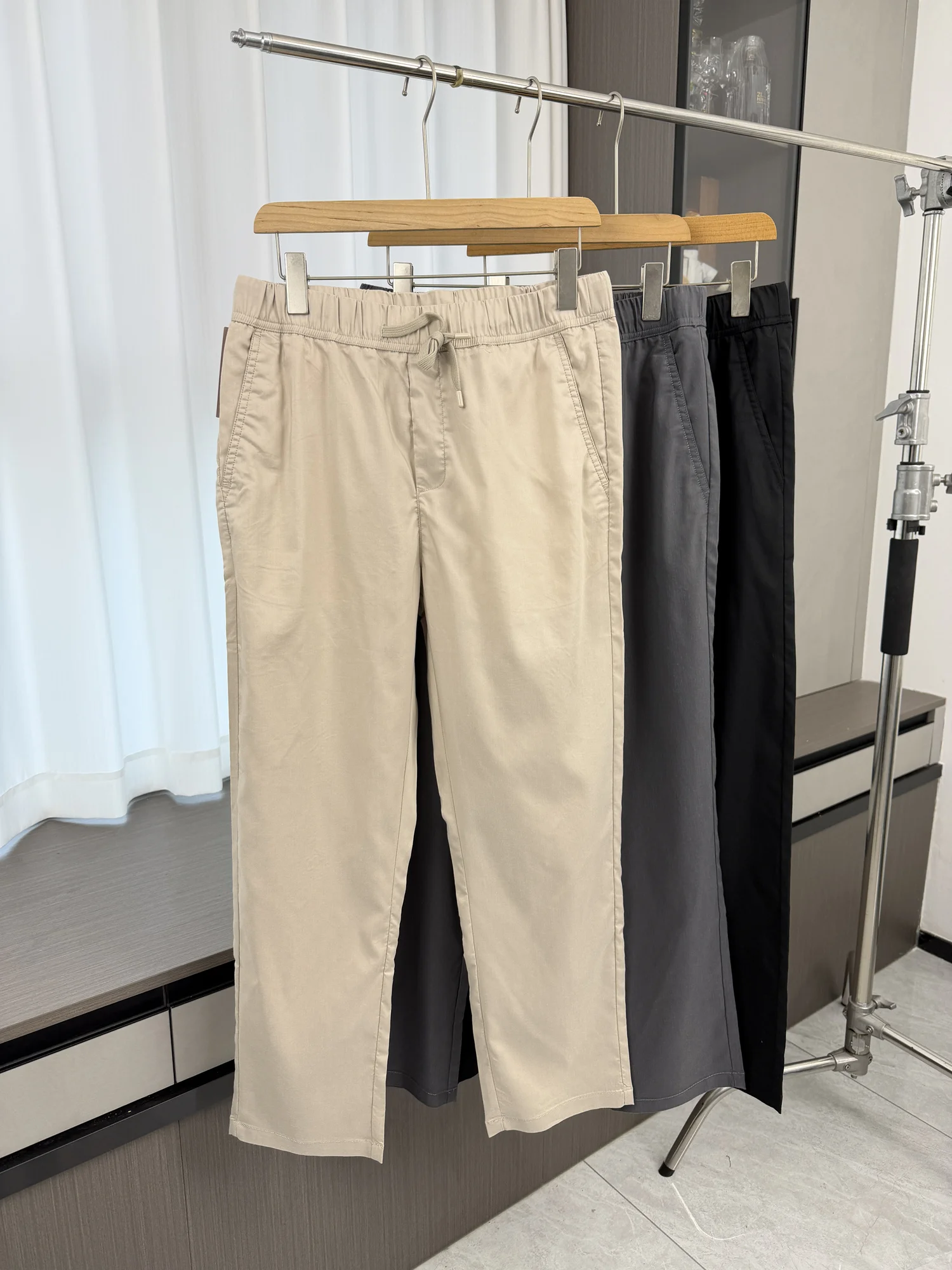 Comfortable Straight Leg Casual Pants for Men Spring Summer Elastic Waist Linen Blend Versatile Casual Wear Breathable
Comfortable Straight Leg Casual Pants for Men Spring Summer Elastic Waist Linen Blend Versatile Casual Wear Breathable