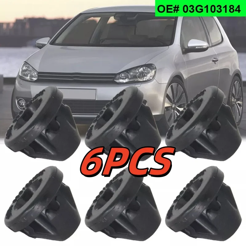 6PCS Car Engine Cover Grommet Rubber Socket Plug Set For VW Audi Skoda Seat Car Accessories Interior Replacement Parts 03G103184
6PCS Car Engine Cover Grommet Rubber Socket Plug Set For VW Audi Skoda Seat Car Accessories Interior Replacement Parts 03G103184