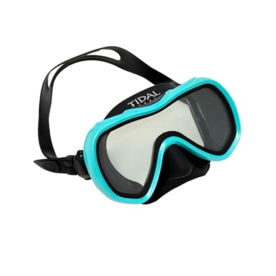 Tidal Mask-Advanced Anti Fog Diving Mask for Scuba Diving, Snorkeling, Free Diving Swimming: Wide-Angle Tempered Glass Single L
Tidal Mask-Advanced Anti Fog Diving Mask for Scuba Diving, Snorkeling, Free Diving Swimming: Wide-Angle Tempered Glass Single L
