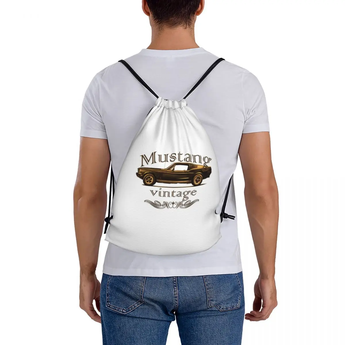 Mustang Vintage Classic Logo GT Backpacks Multi-function Drawstring Bags Sports Bag Book Bags for Man Woman School
Mustang Vintage Classic Logo GT Backpacks Multi-function Drawstring Bags Sports Bag Book Bags for Man Woman School