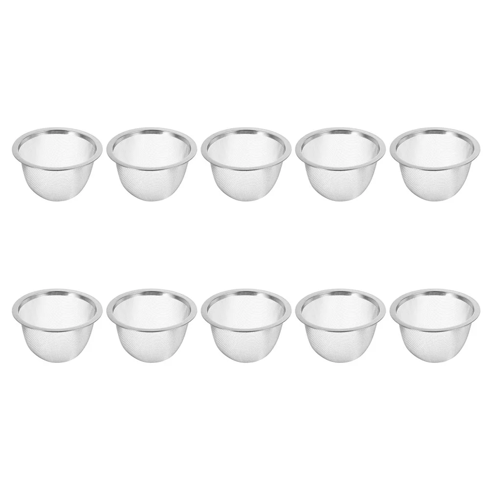 10 Pcs Liner Make Tea Kettle Mesh Strainer Loose Infuser 780X780X500CM Stainless Steel Strainers
10 Pcs Liner Make Tea Kettle Mesh Strainer Loose Infuser 780X780X500CM Stainless Steel Strainers