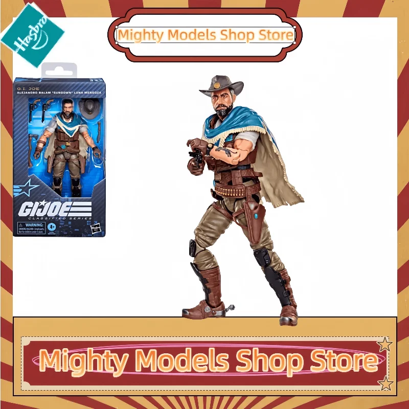 Hasbro G.I. Joe Classified Series #200 Alejandro Balam "Sundown" Luna Mendoza 15cm Action Figure Collection Original Toy Model
Hasbro G.I. Joe Classified Series #200 Alejandro Balam "Sundown" Luna Mendoza 15cm Action Figure Collection Original Toy Model