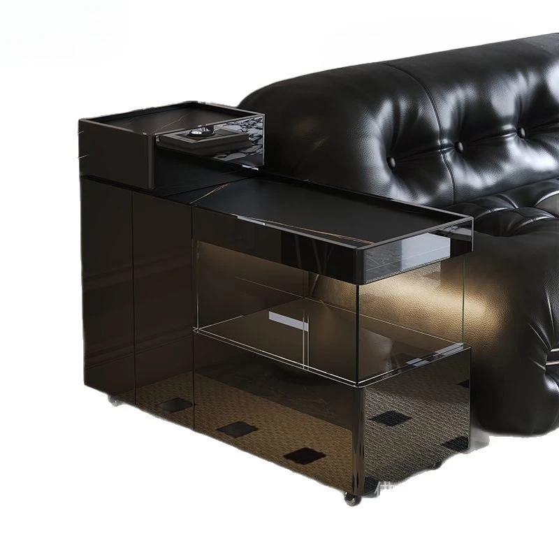 Living room movable coffee table small apartment sofa trolley light luxury multi-function advanced side solid wood creative
Living room movable coffee table small apartment sofa trolley light luxury multi-function advanced side solid wood creative