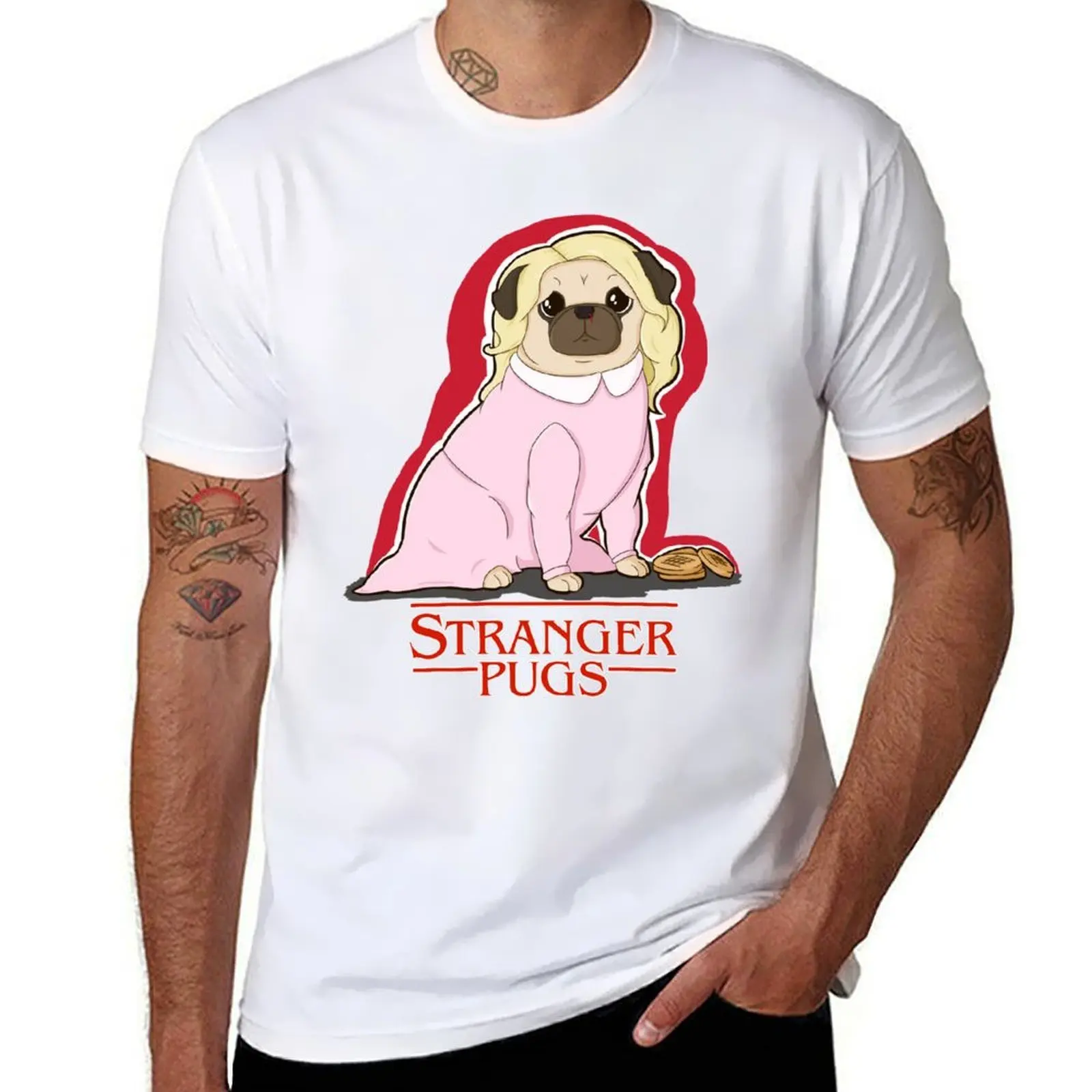 Stranger Pugs - Eleven T-Shirt man t shirt luxury man t shirt graphic T-Shirt
Stranger Pugs - Eleven T-Shirt man t shirt luxury man t shirt graphic T-Shirt