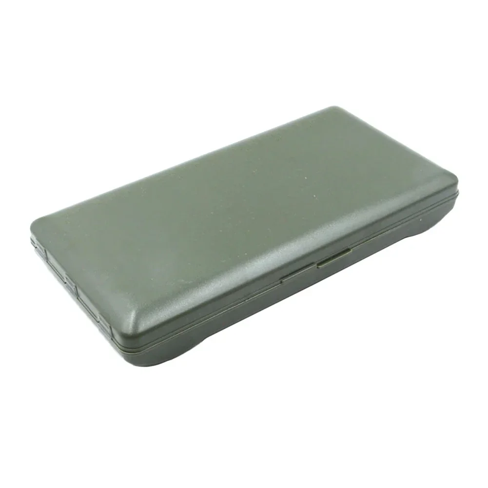 Fishing Part Fishing Box 24*12.4*3.5cm ArmyGreen New Polypropylene Carp Stiff Rig Case Tackle Safe Fishing Box
Fishing Part Fishing Box 24*12.4*3.5cm ArmyGreen New Polypropylene Carp Stiff Rig Case Tackle Safe Fishing Box