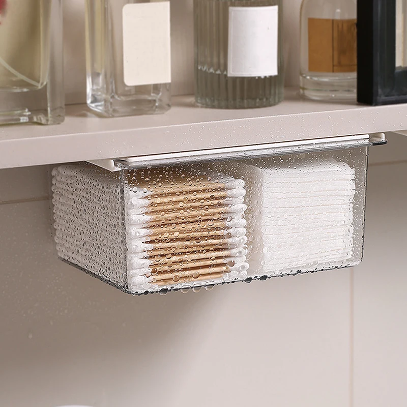 Transparent Bathroom Cotton Stick Makeup Cotton Bathroom Pull-Out Storage Drawer Style Storage Box Under The Mirror Cabinet
Transparent Bathroom Cotton Stick Makeup Cotton Bathroom Pull-Out Storage Drawer Style Storage Box Under The Mirror Cabinet