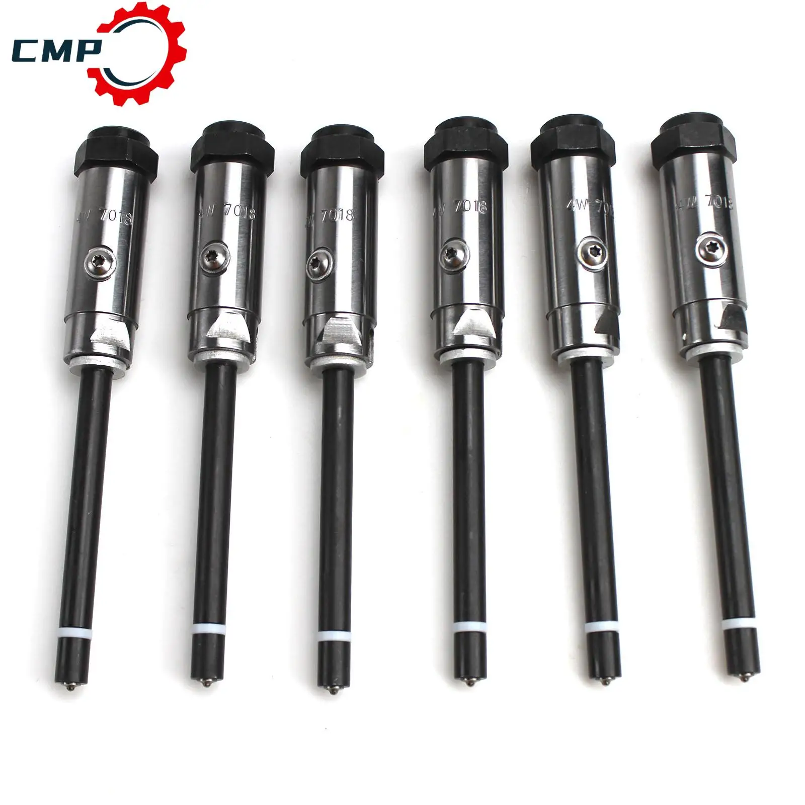 6Pcs New Diesel Fuel Injector Nozzle 4W7018 0R3422 OR3422 For Caterpillar 1970-2012 3406B Engine Common Rail Injector Assembly
6Pcs New Diesel Fuel Injector Nozzle 4W7018 0R3422 OR3422 For Caterpillar 1970-2012 3406B Engine Common Rail Injector Assembly