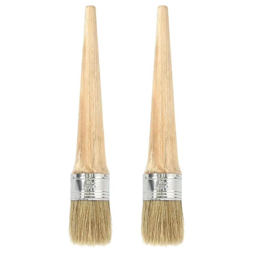 2 Pcs Round Paint Brush Oil Painting Brushes for Wax Household Varnish Bristles Head
2 Pcs Round Paint Brush Oil Painting Brushes for Wax Household Varnish Bristles Head