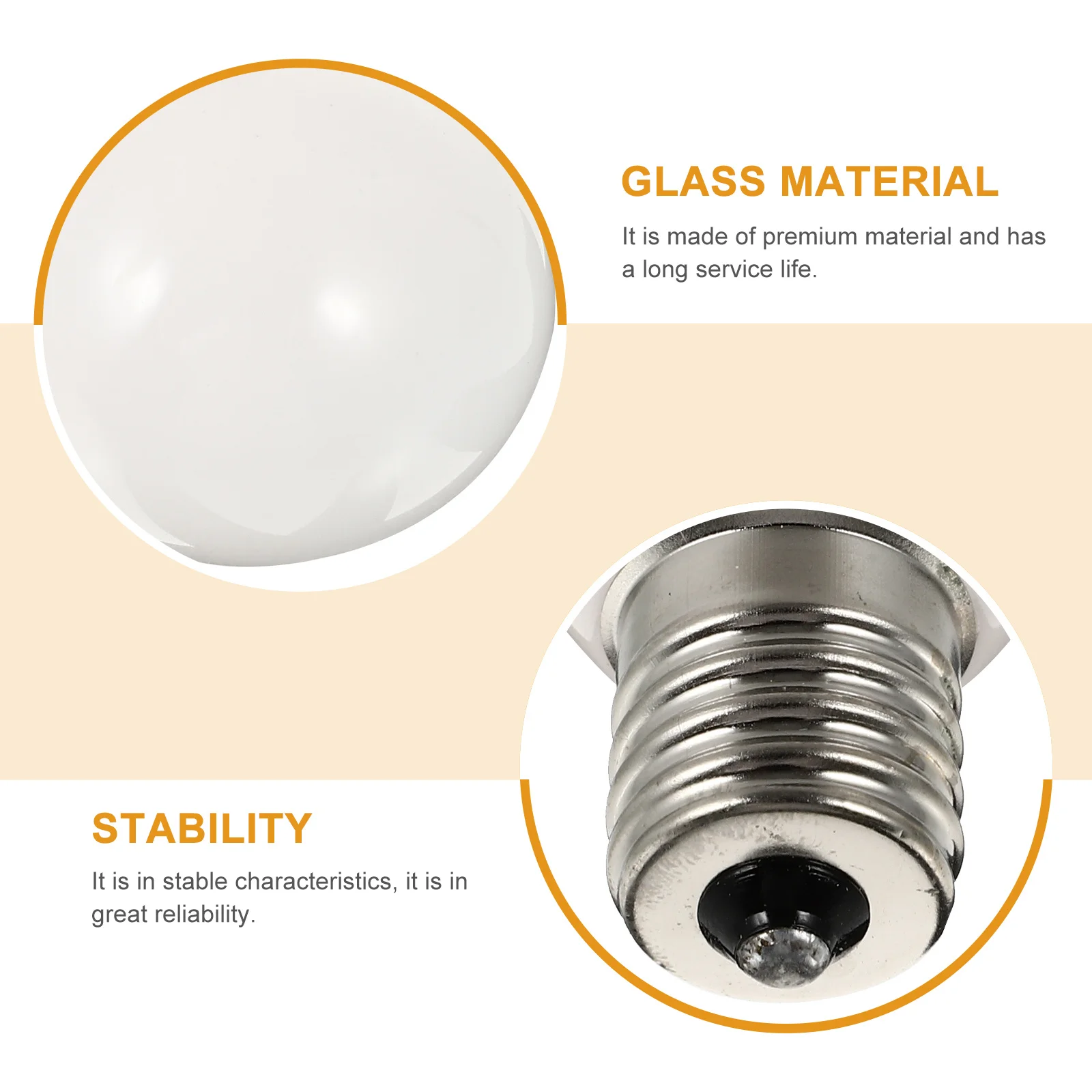 Glass Light Bulb E17 LED Replacement Lamp Bulb Home Use High Grade Material Stable Function Easy Assembly Long Lifespan
Glass Light Bulb E17 LED Replacement Lamp Bulb Home Use High Grade Material Stable Function Easy Assembly Long Lifespan
