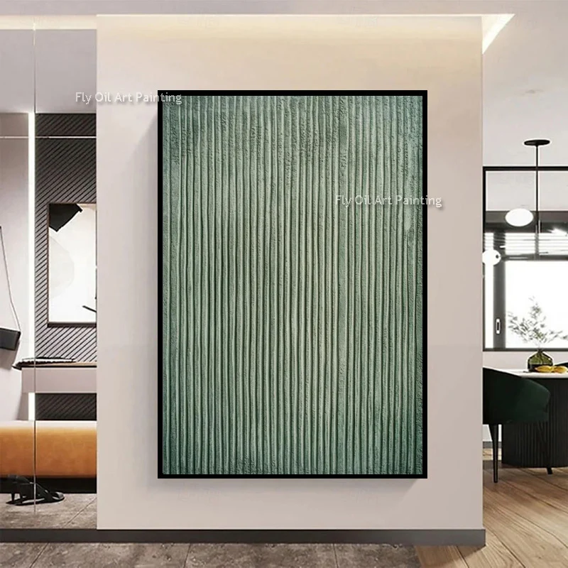 Large Green Abstract Texture Thick Simple Artwork New Original Design Handmade Dark Green Canvas Oil Painting For Room Decor
Large Green Abstract Texture Thick Simple Artwork New Original Design Handmade Dark Green Canvas Oil Painting For Room Decor
