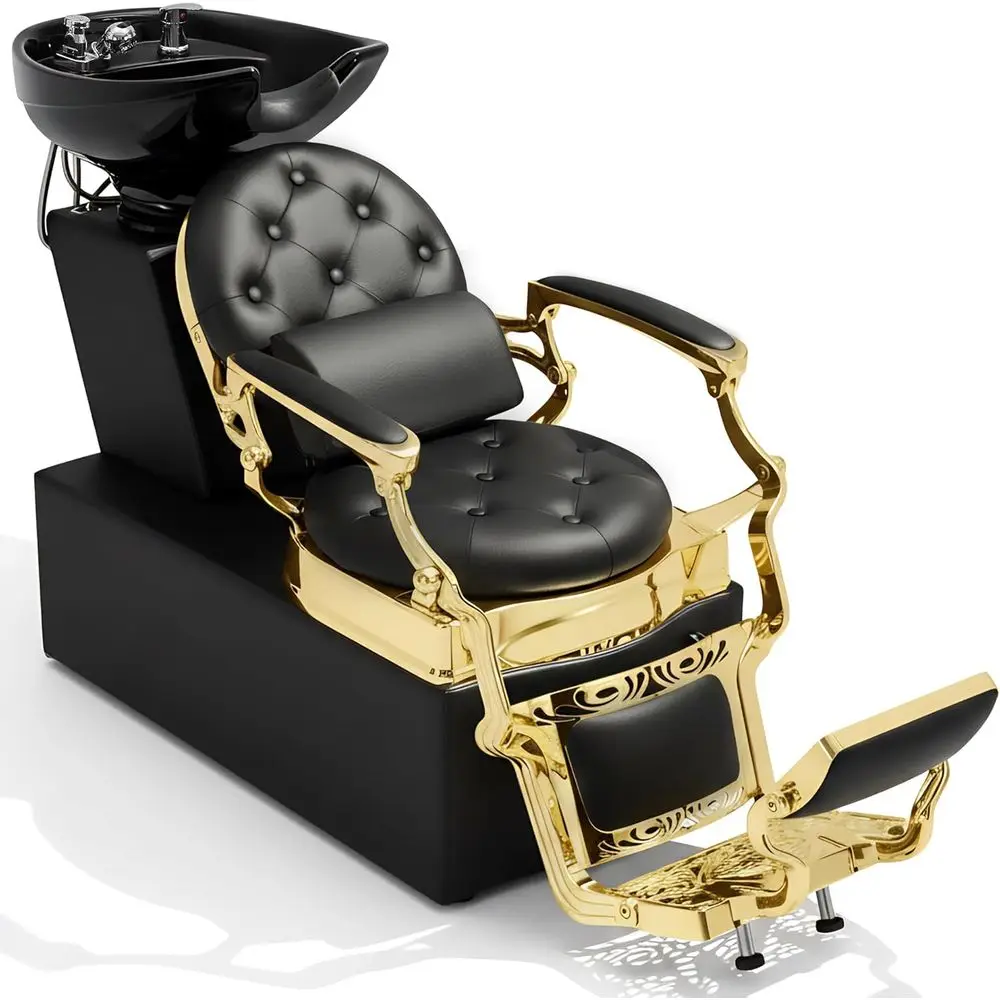 Adjustable Porcelain Hair Wash Station for Salon and Spa
Adjustable Porcelain Hair Wash Station for Salon and Spa