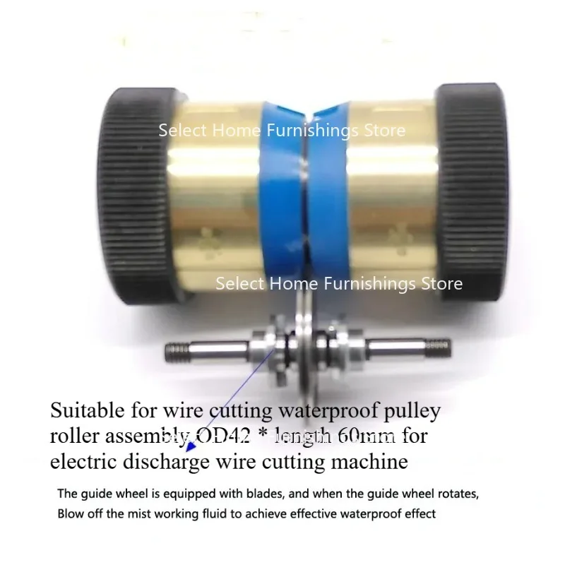 Suitable for Wire Cutting Waterproof Pulley Roller Assembly OD42 * Length 60mm for Electric Discharge Wire Cutting Machine
Suitable for Wire Cutting Waterproof Pulley Roller Assembly OD42 * Length 60mm for Electric Discharge Wire Cutting Machine
