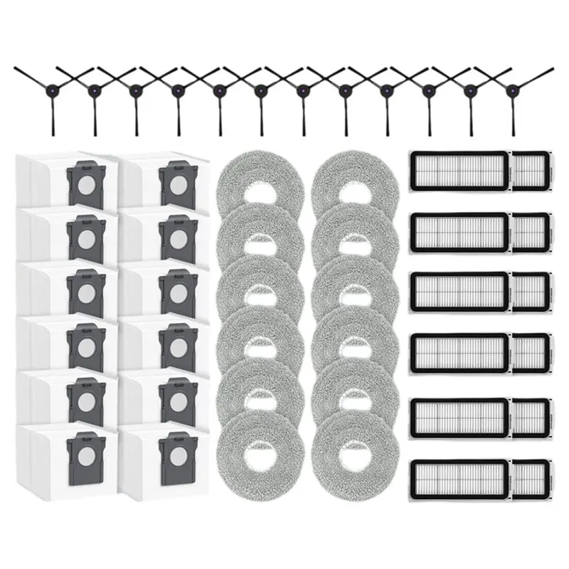 B43C For Cecotec Conga X50 / X50 X-Treme Replacement Parts Accessories Main Side Brush HEPA Filter Mop Pad Dust Bag
B43C For Cecotec Conga X50 / X50 X-Treme Replacement Parts Accessories Main Side Brush HEPA Filter Mop Pad Dust Bag