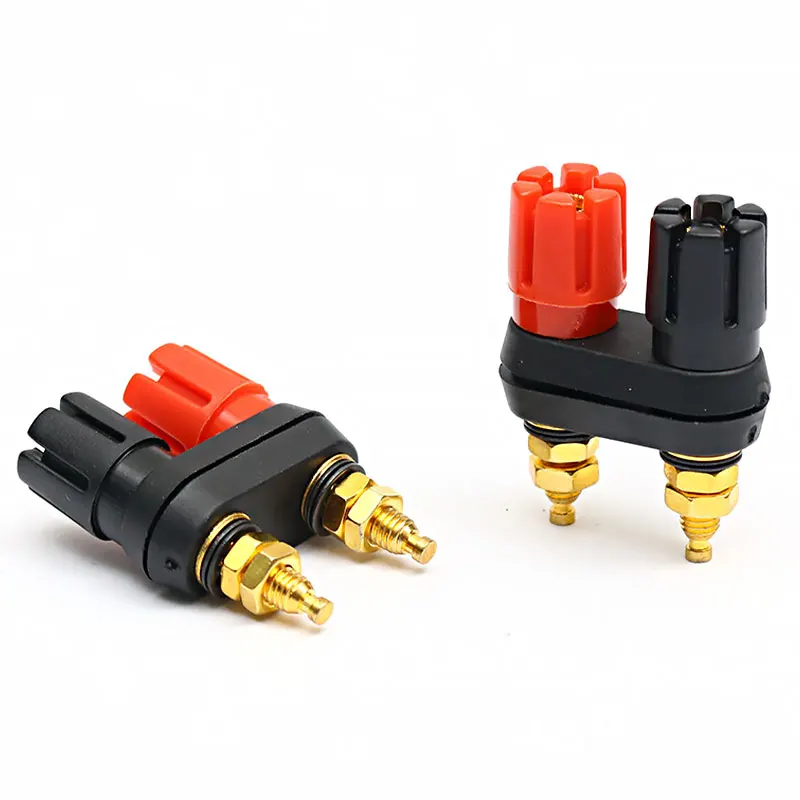 Speaker Banana Plug Binding Post Terminal Connector Banana Socket Dual Female Banana Plug for Speaker Amplifier
Speaker Banana Plug Binding Post Terminal Connector Banana Socket Dual Female Banana Plug for Speaker Amplifier