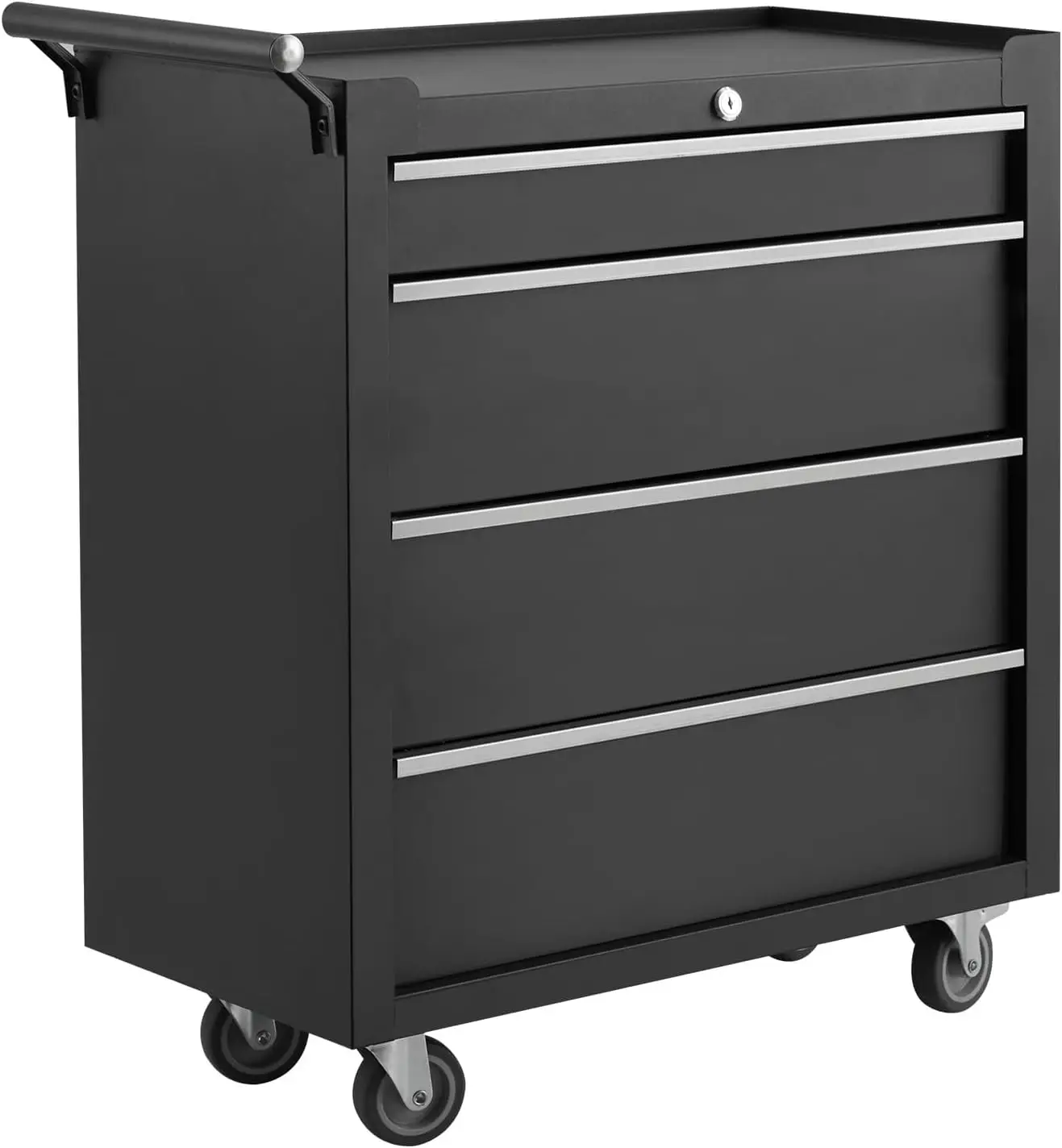 Скриня для инструментов с 6 ящиками и системой блокировки, сверхмощная стальная конструкция для использования в гараже и мастерской
Скриня для инструментов с 6 ящиками и системой блокировки, сверхмощная стальная конструкция для использования в гараже и мастерской