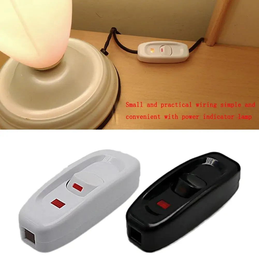 Household Bedside Lamp AC 250V 10A Inline ON/OFF Table Cord Indicator Desk LED with Cable Light Lamp
Household Bedside Lamp AC 250V 10A Inline ON/OFF Table Cord Indicator Desk LED with Cable Light Lamp