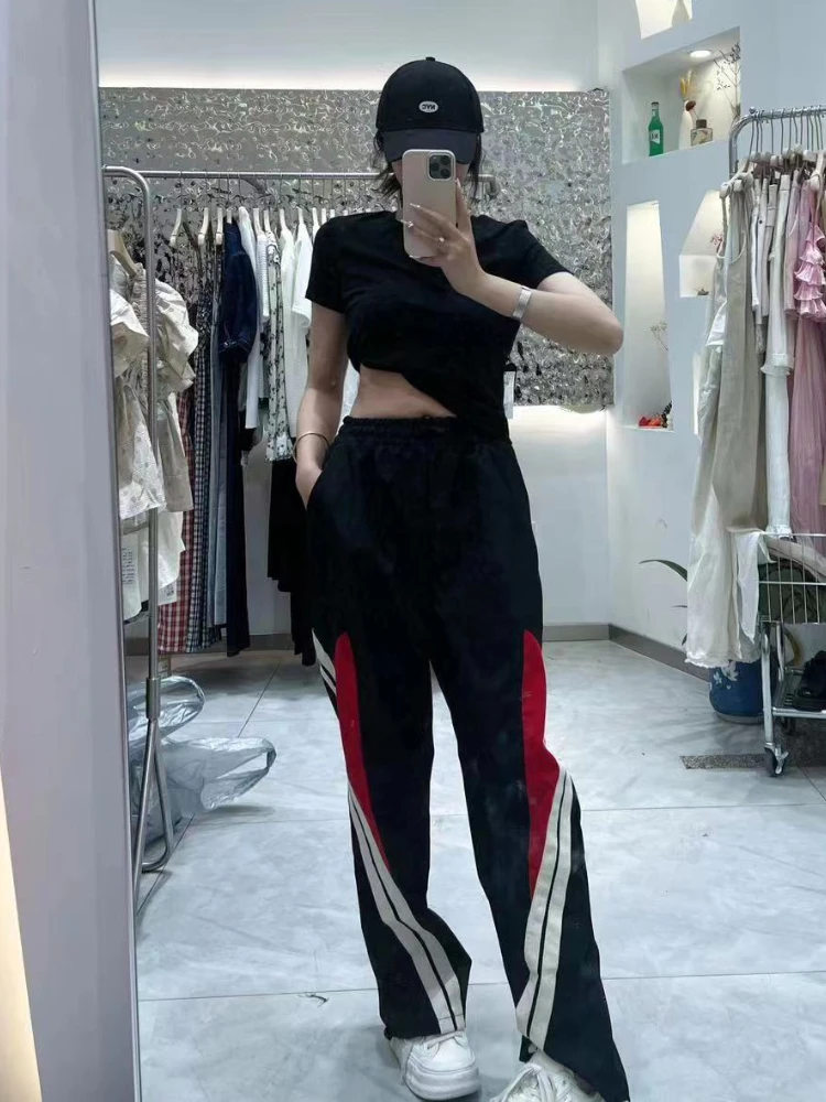 Casual Joggers Pants Women Fashion Streetwear Oversized Sports Wide Leg Pants Y2K Sweatpants Hip Hop High Waist Baggy Trousers
Casual Joggers Pants Women Fashion Streetwear Oversized Sports Wide Leg Pants Y2K Sweatpants Hip Hop High Waist Baggy Trousers