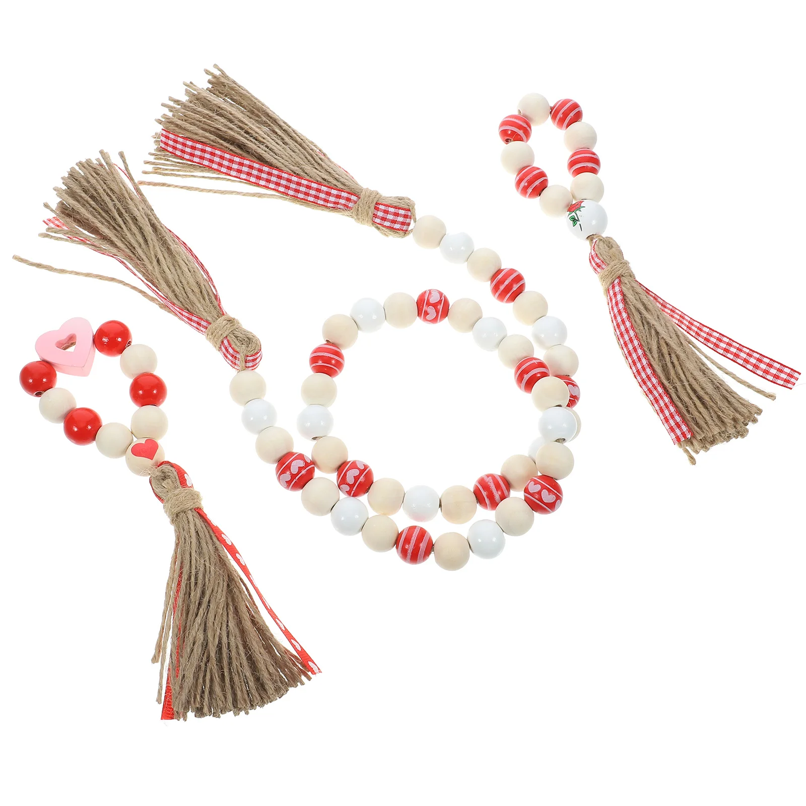 Wooden Beads Rustic Home Decor Hanging Tassel Valentine Party DIY Pendant Beaded Garland With Tassel Ornament Wall Decor Beaded
Wooden Beads Rustic Home Decor Hanging Tassel Valentine Party DIY Pendant Beaded Garland With Tassel Ornament Wall Decor Beaded