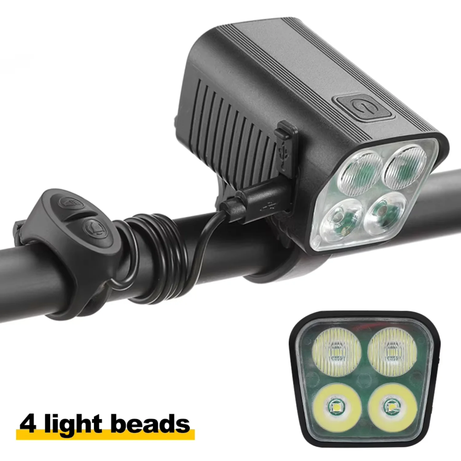 MTB Road Cycling Lamp with Super Bright Bicycle Headlight USB Charging Bike Flashlight 500mAh Bicycle Accessories
MTB Road Cycling Lamp with Super Bright Bicycle Headlight USB Charging Bike Flashlight 500mAh Bicycle Accessories