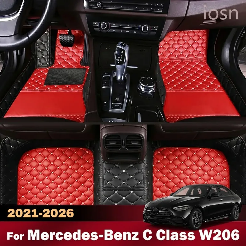 Car Floor Mats for Mercedes-Benz C Class W206 2021 2022 2023 2024 2025 2026 Custom Auto Foot Carpets Waterproof Rugs Interior
Car Floor Mats for Mercedes-Benz C Class W206 2021 2022 2023 2024 2025 2026 Custom Auto Foot Carpets Waterproof Rugs Interior