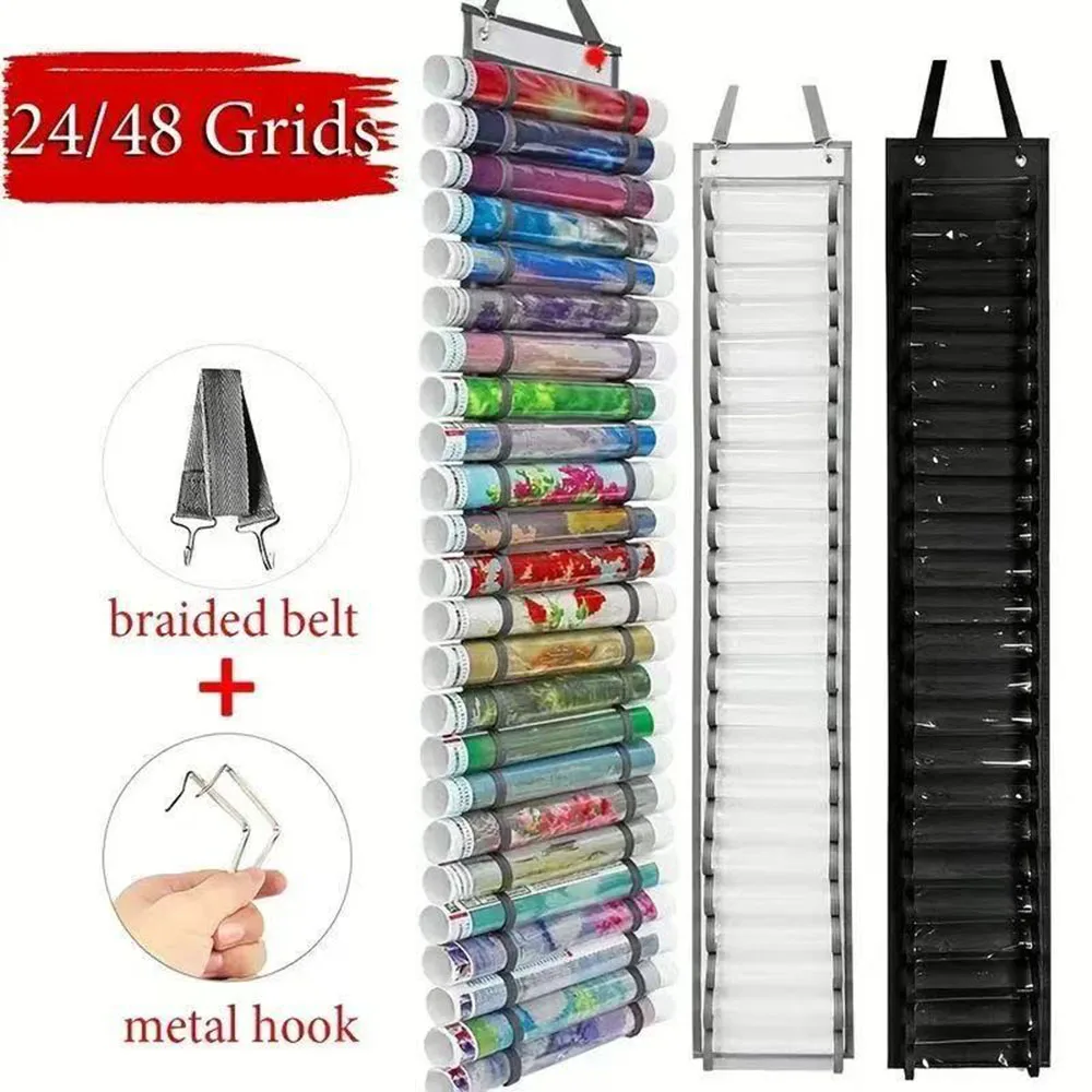 12/24/48/60 Grids Large Capacity Canvas Organizer - Diamond Painting Supplies Storage Hanging Rolls Holder, Adjustable Shelf, Wa
12/24/48/60 Grids Large Capacity Canvas Organizer - Diamond Painting Supplies Storage Hanging Rolls Holder, Adjustable Shelf, Wa