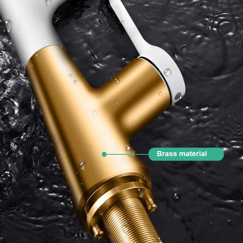 Hand basin faucet, household hot and cold bathroom, washbasin basin, lifting and pulling bathroom basin faucet
Hand basin faucet, household hot and cold bathroom, washbasin basin, lifting and pulling bathroom basin faucet