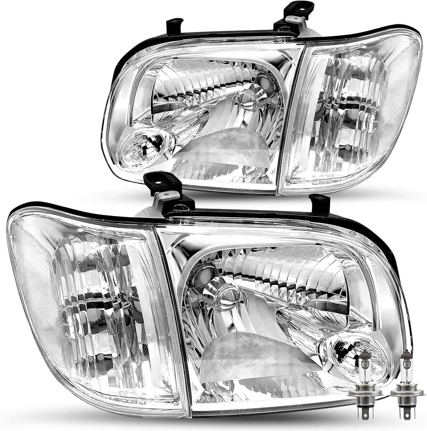 Фары для Toyota Tundra 05-07 Sequoia Double 05-06 | Замена 4-дверных фар Crew Cab в сборе с угловыми фарами, лампочками
Фары для Toyota Tundra 05-07 Sequoia Double 05-06 | Замена 4-дверных фар Crew Cab в сборе с угловыми фарами, лампочками