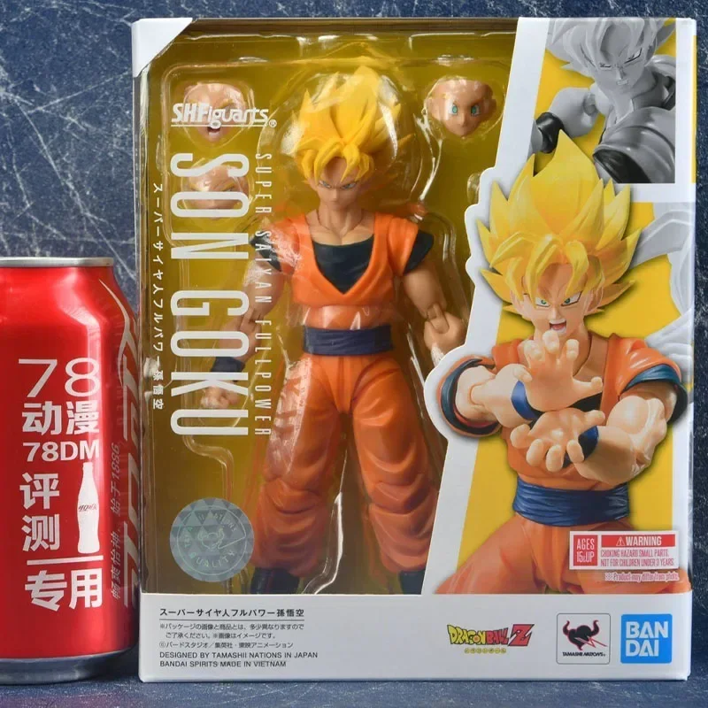 In Stock S.H.Figuarts Genuine Original DRAGON BALL Super Saiyan Full Power Son Goku Action Anime Figure Model Doll Ornament Gift
In Stock S.H.Figuarts Genuine Original DRAGON BALL Super Saiyan Full Power Son Goku Action Anime Figure Model Doll Ornament Gift