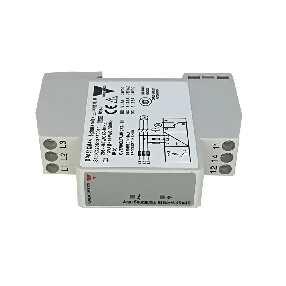 New In stock3 Phase Sequence Phase Sequence Voltage Relay DPA51CM44
New In stock3 Phase Sequence Phase Sequence Voltage Relay DPA51CM44
