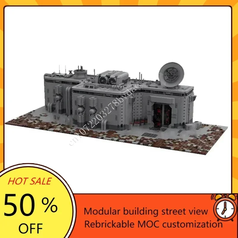 2447PCS MOC Space Wars Imperial Bunker Custom Puzzle Set - City Street View Architecture Educational DIY Model Kit for Children
2447PCS MOC Space Wars Imperial Bunker Custom Puzzle Set - City Street View Architecture Educational DIY Model Kit for Children