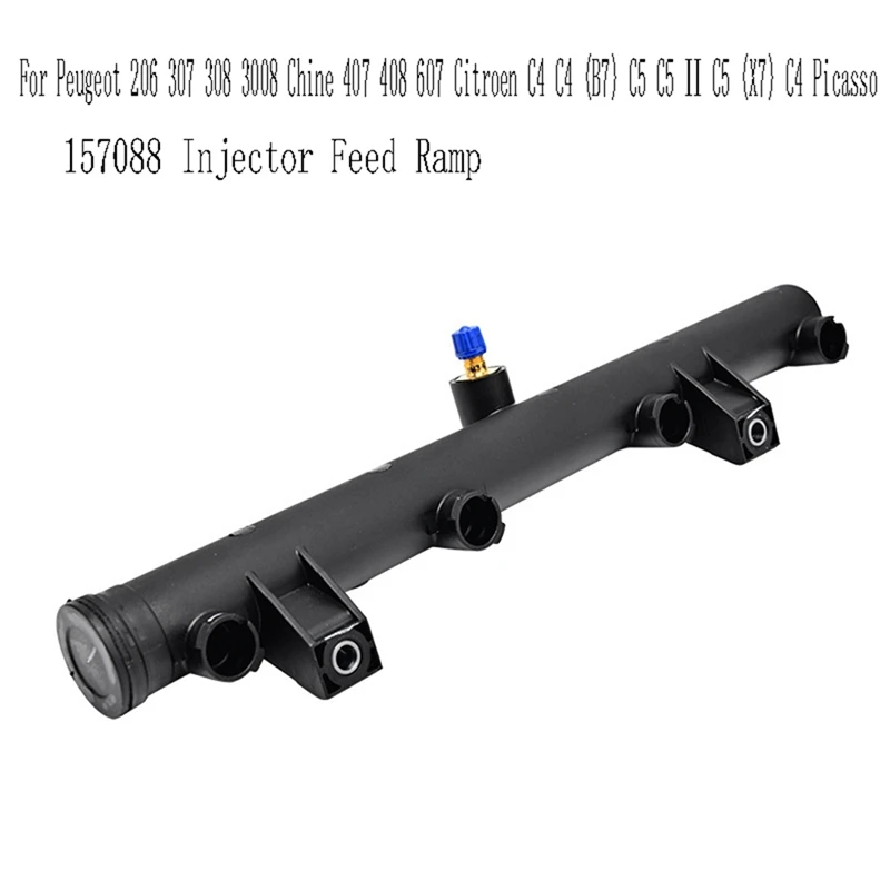157088 Injector Feed Ramp For Peugeot 206 307 308 3008 Chine 407 408 607 Citroen C4 C4 (B7) C5 C5 II C5 (X7) C4 Picasso-T45C
157088 Injector Feed Ramp For Peugeot 206 307 308 3008 Chine 407 408 607 Citroen C4 C4 (B7) C5 C5 II C5 (X7) C4 Picasso-T45C