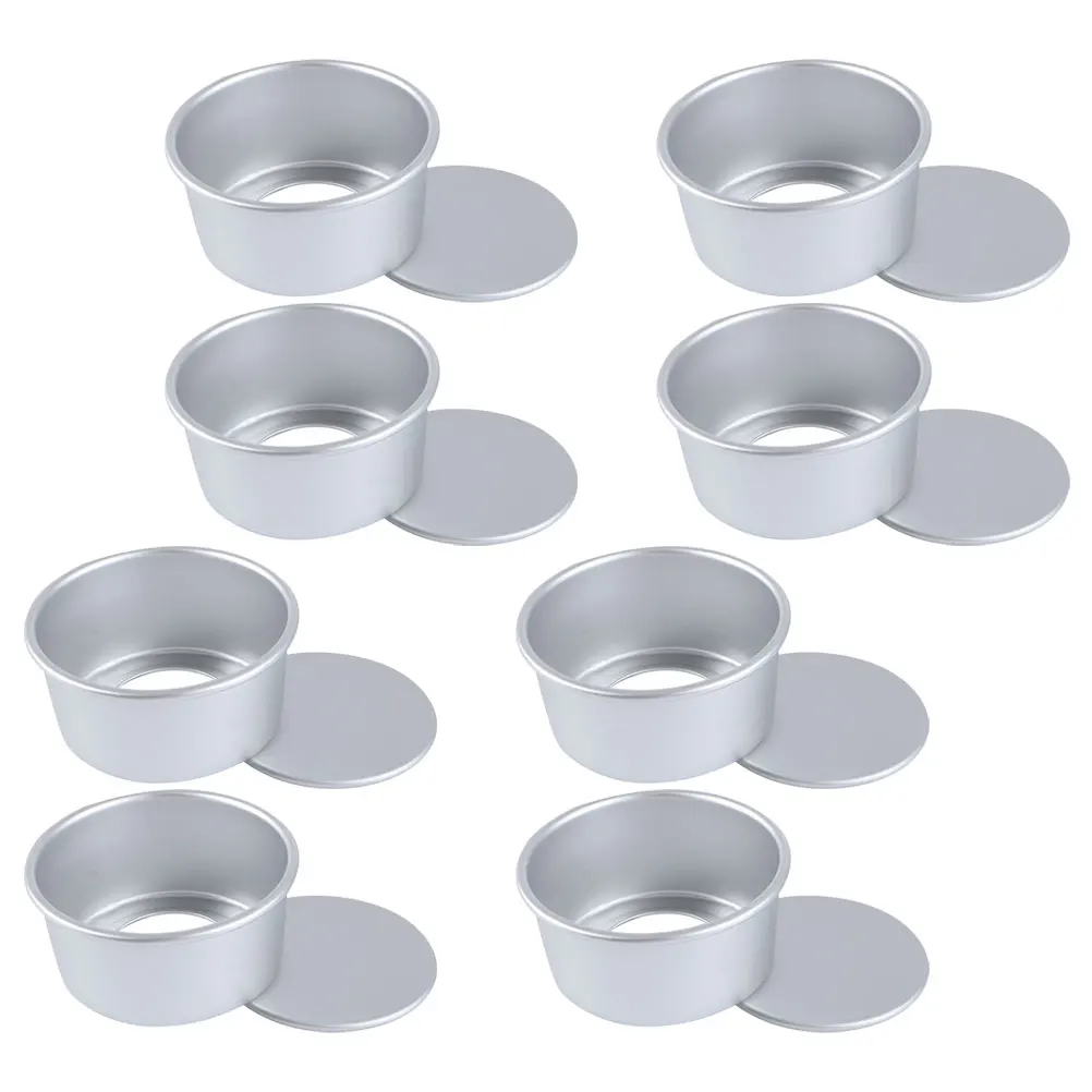 8pcs Anodized Aluminum Alloy Cake Pan Detachable Bottom Mold Non-Stick Baking Tray Oven Safe Mousse Mold 4 Inch Household
8pcs Anodized Aluminum Alloy Cake Pan Detachable Bottom Mold Non-Stick Baking Tray Oven Safe Mousse Mold 4 Inch Household