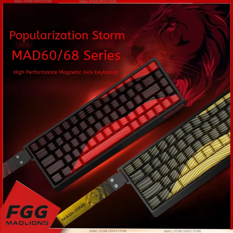 FGG Mad60/68 He Gaming Magnetic Switch Keyboard 61/68 Key Low Latency Full Key Hot Swap Boy Gaming Keyboard Christmas Gift
FGG Mad60/68 He Gaming Magnetic Switch Keyboard 61/68 Key Low Latency Full Key Hot Swap Boy Gaming Keyboard Christmas Gift