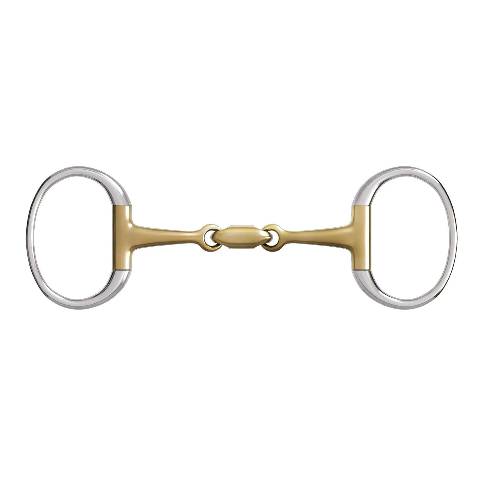 Snaffle Bit Stainless Steel & Cooper/Silicon Brass Eggbutt/D-Ring Jointed Loose Equestrian Horse Tack 5 inch 5-1/4 inch
Snaffle Bit Stainless Steel & Cooper/Silicon Brass Eggbutt/D-Ring Jointed Loose Equestrian Horse Tack 5 inch 5-1/4 inch