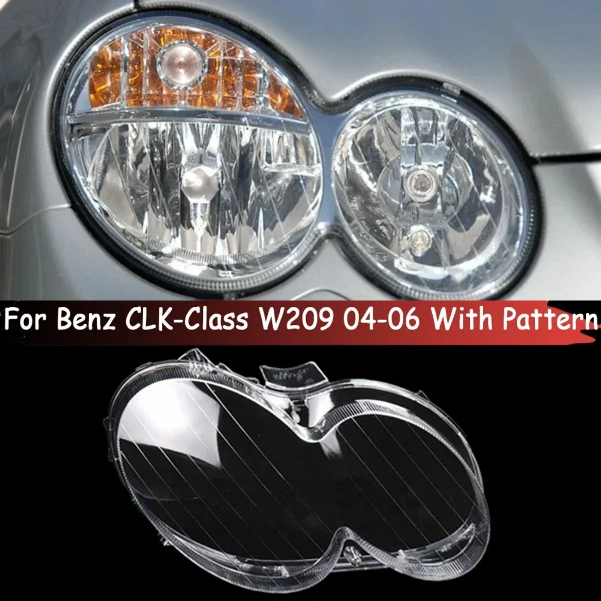 Автомобильный Прозрачный Абажур для Benz CLK-Class W209, оболочка переднего стекла, налобный фонарь, водонепроницаемая маска 2004 - 2006
Автомобильный Прозрачный Абажур для Benz CLK-Class W209, оболочка переднего стекла, налобный фонарь, водонепроницаемая маска 2004 - 2006