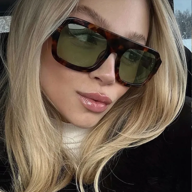 2pcs Trendy Square Frame Sunglasses Women Vintage Polygon Design Sun Glasses Men Inspired Stylish Flat Top Pilot Shades UV400
2pcs Trendy Square Frame Sunglasses Women Vintage Polygon Design Sun Glasses Men Inspired Stylish Flat Top Pilot Shades UV400
